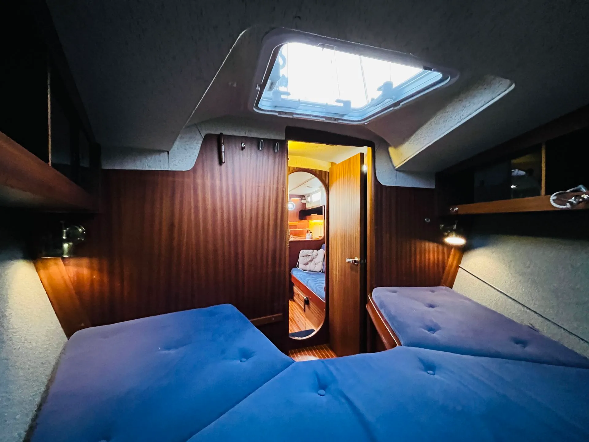 Camarote de proa en V